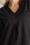 Women's Pocketed 3/4 Sleeve Non-Stretch Shoulder Gathered A-Line Pleated Cotton Woven Fabric Legendary Dress - 7