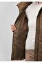 Brown Puffer Coat with Hood 1110075 -82046 - 6