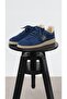Nicole Genuine Suede Navy Blue Women's Casual Sneakers - 2