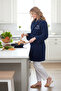 Welsoft Hooded Plush Short Women's Dressing Gown - 2