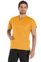 Men's Mustard/Black Lycra Thick Fabric Surgical Doctor Uniform and Nurse Uniform Set
