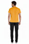 Men's Mustard/Black Lycra Thick Fabric Surgical Doctor Uniform and Nurse Uniform Set - 5