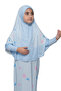 Children's Prayer Suit Practical Two Pieces Patterned Sleeves and Removable Headscarf Lycra Hijab Dress (6-12 - 2