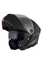 Mt Atom 2 Sv Solid A1 Mat Çene Açılır Kask MAT SİYAH - 4