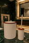 2-Piece Bathroom Set, Trash Can and Wc Brush Holder, White, Volume: 6 Liters - 3