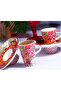ESTERHOMEDECOR porcelain coffee cup set for 6 people