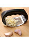 Stainless Steel Garlic Crusher Press Ginger Garlic Masher Metal Gondola Shredder Grinder Grater - 2
