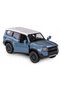 Far East Series Toyota Land Cruiser 250 Prado Blue Opening Doors Diecast Metal Model Car 11 cm 1 - 8