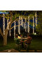 EU plug 220V 4M x 3.5M LED String Lights Christmas Garland Led Firecracker Racimos Fairy Lights For