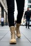 Men's Lace-Up Orthopedic Sole Casual Suede Boots Functional Durable Quality Comfortable Stylish - 3