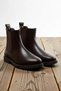 Women's Flat Sole Elastic Faux Leather Boots Almond Toe Functional Durable Quality Comfortable - 5