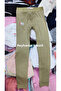 Men's Winter Thermal Warm Cold Protection Towel Waist Elastic Long Johns Underwear Military Green