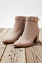 Women's Pointed Toe Block Heel Ankle Boots %100 Polyurethane Functional Durable Quality Stylish - 5