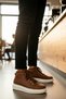 Men's High-Top Lace-Up Suede Sneakers Flat Sole Functional Durable Quality Stylish - 5