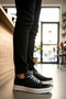 Men's Lace-Up Low Sole Sneakers Round Toe 100% Linen Functional Durable Stylish - 5