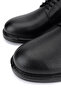 Men's Genuine Leather Black Casual Shoes - 4