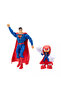 DC X the Hedgehog Knuckles and Superman Action Figure - 5