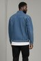 Men's Regular Fit Relaxed Fit Double Pocket Denim Jeans Jacket - 5