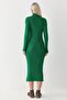 My Fashion Turtleneck Bodycon Knit Dress - 2