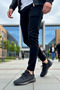 Men's Lace-Up Sneakers Round Toe Flat Sole Functional Durable Quality Comfortable - 4