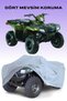 Grey P.Olaris Sportsman 90 Atv Tarpaulin, Waterproof, Anti-Dirt and Mud Tarpaulin