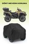 Black Cfmoto C Force 1000 Overland Atv Cover, 4 Season Protection, Waterproof Tarpaulin