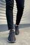 Men's Lace-Up Sneakers Round Toe Flat Sole Functional Durable Quality Comfortable - 3