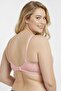 Powder Cotton Wire-Free Sponge-Free Polka Dot Patterned Shaping / Sculpting Bra - Wire-Free, Unpadded Comfort Model - 6