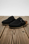 Women's Square Toe Flat Heel Belt Buckle Sabo Slippers Functional Durable Quality Aesthetic - 3