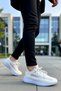 Men's Lace-Up Sneakers Round Toe Flat Sole Functional Durable Quality Comfortable - 4