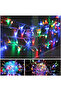 سلسلة إضاءة LED RGB مع كابل شفاف بطول 10 أمتار - إضاءة زخرفية لشجرة عيد الميلاد - LDL1 - 3