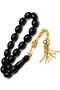 Men's Silver Tassel Mascot Boy Efe Tesbih, 10X13Mm Kuka Tesbih - 3