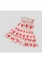 Baby Girls’ Strawberry Print Summer Dress | Cotton | 6 Years | White & Red | Lightweight - 3