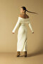 Madonna Collar Knitwear Dress - 3