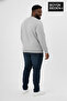 Men's Large Size Sailing Printed Crew Neck Slim Sweatshirt Spr26Bsw956-11 - 3