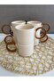 Halka Cup Mug 6 Pieces Brown 0.8 cm 184 ml - 2