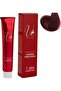 Hair Color Cream #7.666 Cherry Red — Permanent Dye with Avena Protein, 100ml