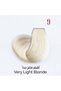 Hair Color Cream #9 Very Light Blonde - Permanent Hair Dye, 100ml - 2