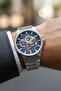 Silver Steel Cord Automatic Men's Wristwatch L-Bg.1.10692-3 - 5