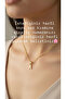 Steel Mini Letter Necklace - 4