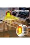 Space Heater Portable Electric Mini Desk PTC Heater, 70° Oscillating, Tip-Over & Overheat Protectio - 3