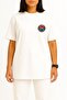 Oversized P1220 Tcg Akhisar Cep Ve Sırt Printed Unisex T-Shirt - 3