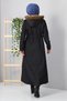 Embroidered Denim Coat Gray 9492 - 5