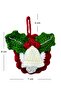 - Sibel 2453 3131 Handmade Bell-Themed Knitted Christmas Ornament - 4