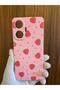 Realme C55 Strawberry Printed Inside Velvet Silicone Phone Case - 3