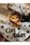 Lion Model Plexiglass Set: Door Ornament + 7cm 10 Pieces Magnets |   Newborn & Birthday Special Gift