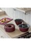 Springform Bakeware Set with 2 Interchangeable Bottoms – 26/24/28 cm Sweet Cherry - 2
