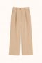 4787 women's high waist palazzo flowy wide leg pants earth