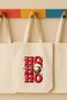 New Year's Themed Cloth Bag Tote Bag with Ho Ho Ho Written on It - 2