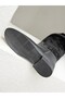 26K7980 Genuine Leather Solely with Leather Buckle Detail Women's Boots - 6